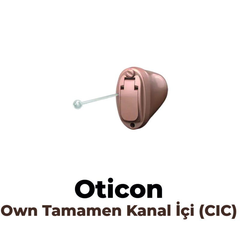 Oticon Own Tamamen Kanal İçi (CIC) İşitme Cihazı
