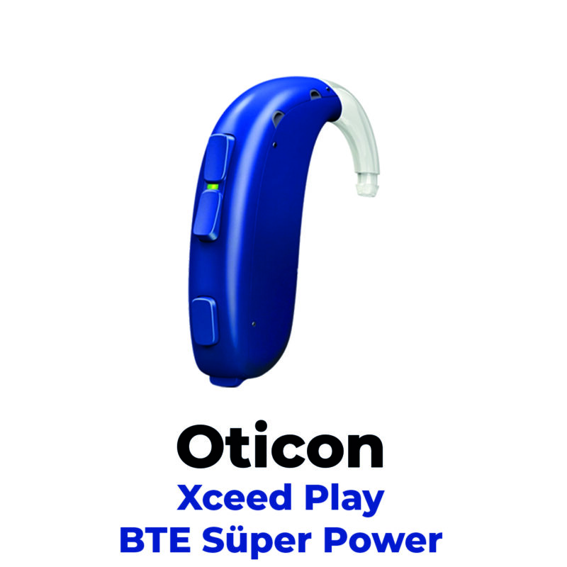 Oticon Xceed Play BTE Süper Power İşitme Cihazı